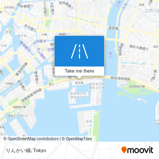 りんかい線 map