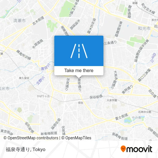 Fukusenji Street map