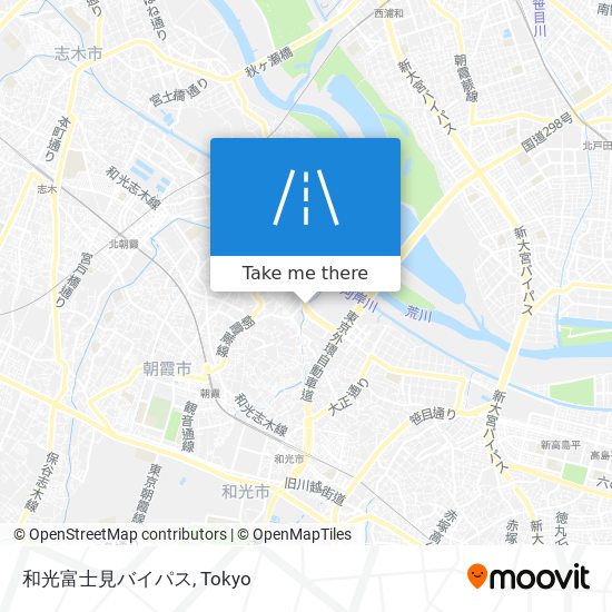 How To Get To 和光富士見バイパス In 和光市 By Metro Or Bus Moovit
