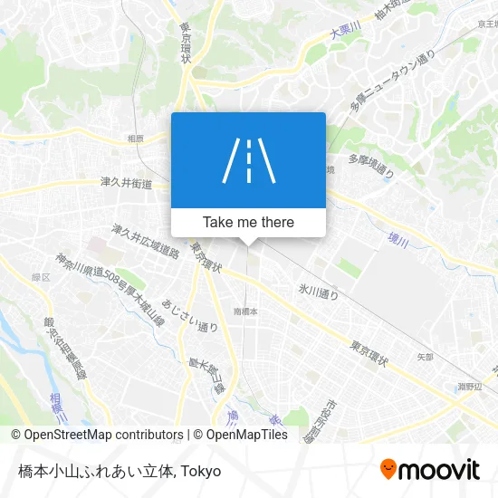 橋本小山ふれあい立体 map