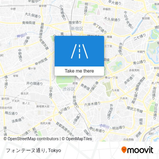 フォンテーヌ通り map