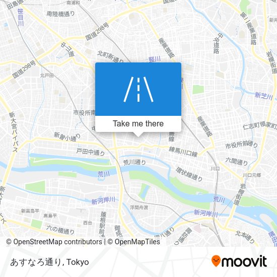 あすなろ通り map