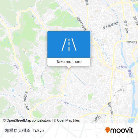 相模原大磯線 map