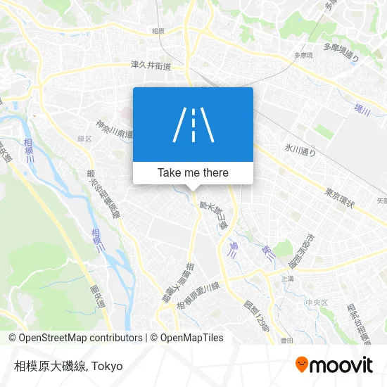 相模原大磯線 map