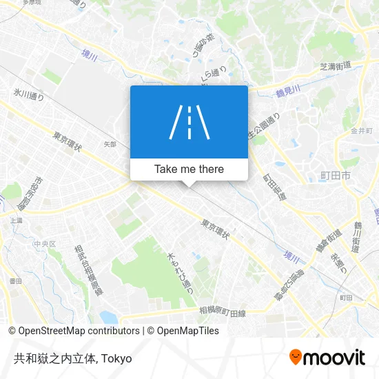 共和嶽之内立体 map