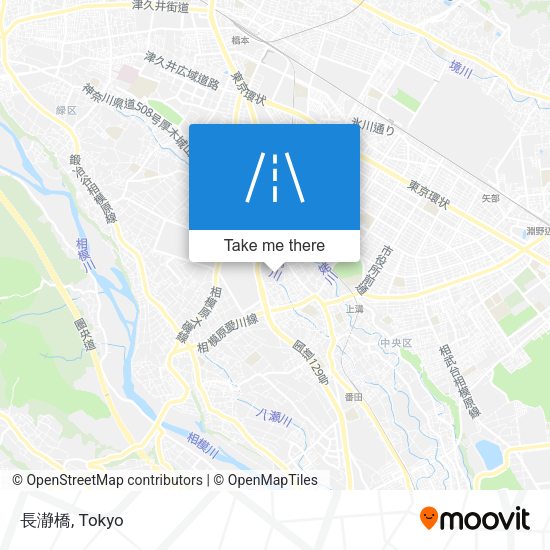 長瀞橋 map