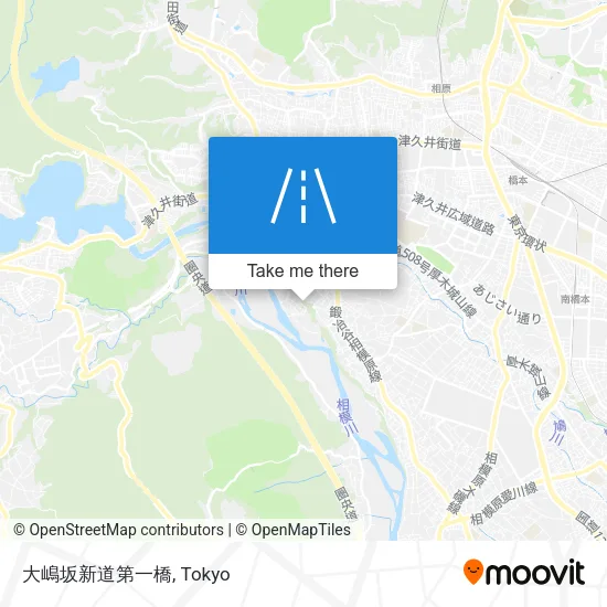 大嶋坂新道第一橋 map