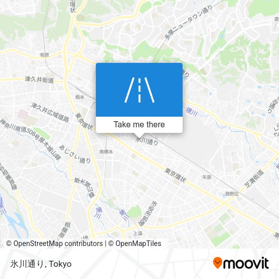 氷川通り map