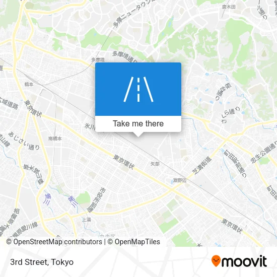 3rd Street map