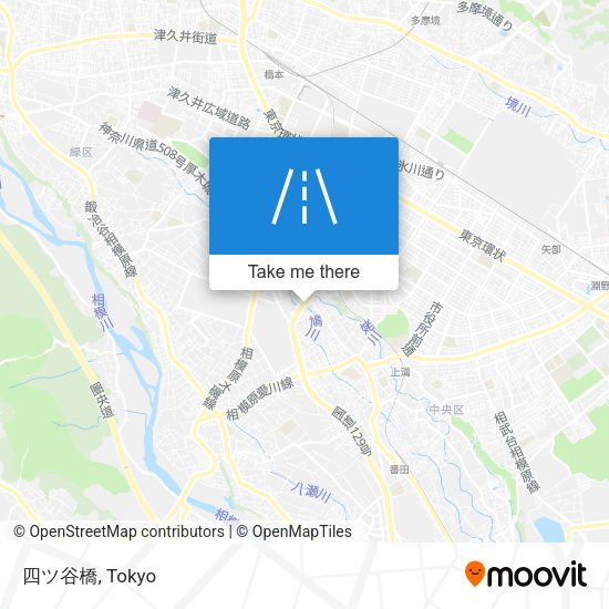 四ツ谷橋 map