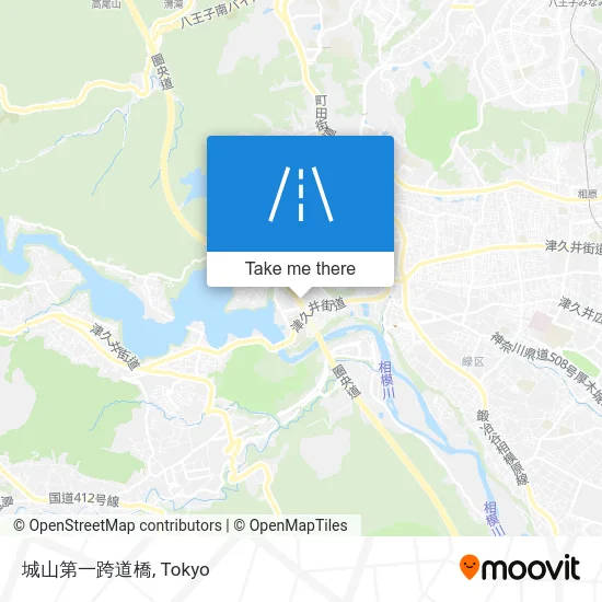 城山第一跨道橋 map