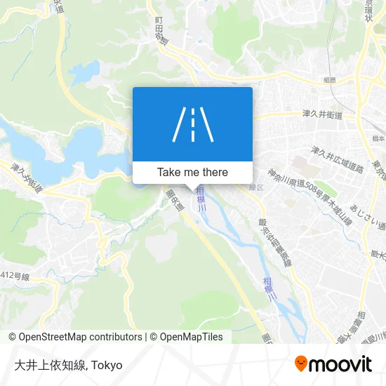 大井上依知線 map