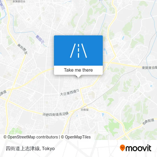 四街道上志津線 map