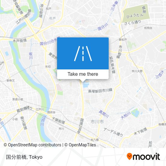 国分前橋 map