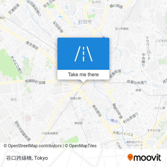 谷口跨線橋 map