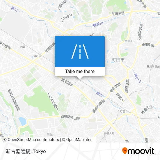 New Kobuchi Overpass map