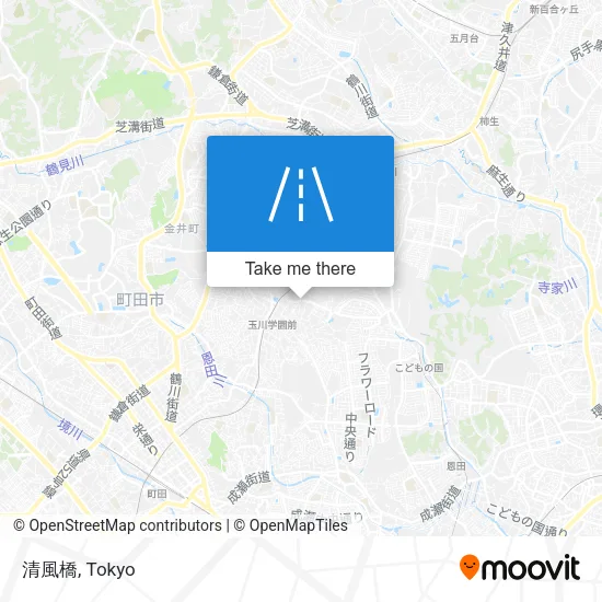 清風橋 map