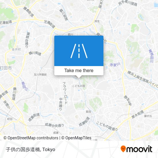 子供の国歩道橋 map