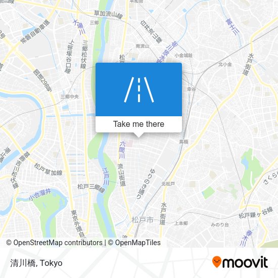清川橋 map