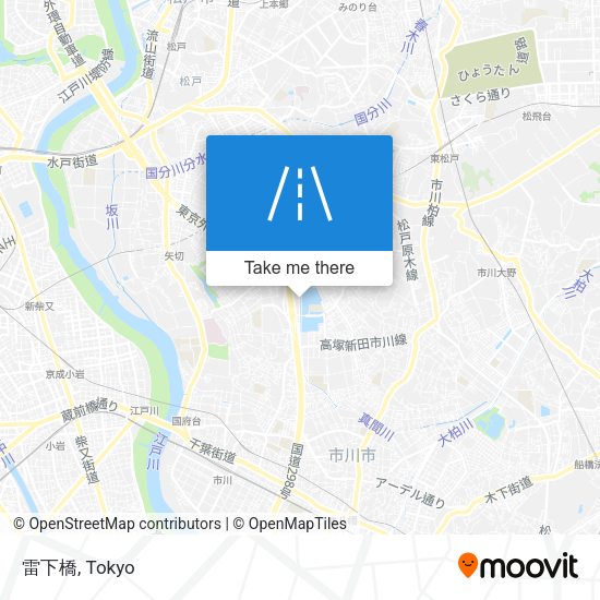 雷下橋 map