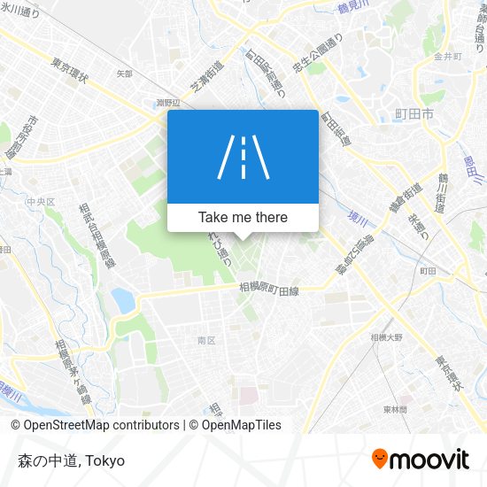森の中道 map