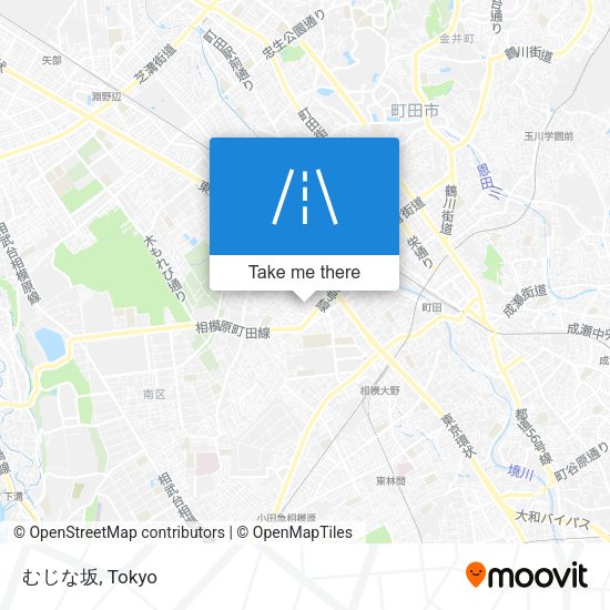 むじな坂 map
