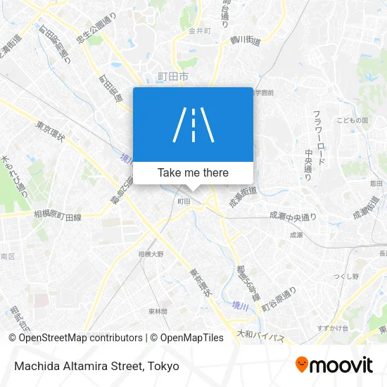 Machida Altamira Street map