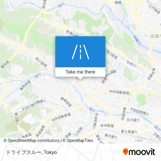 ドライブスルー map