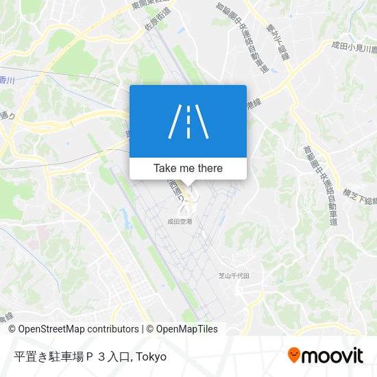 平置き駐車場Ｐ３入口 map