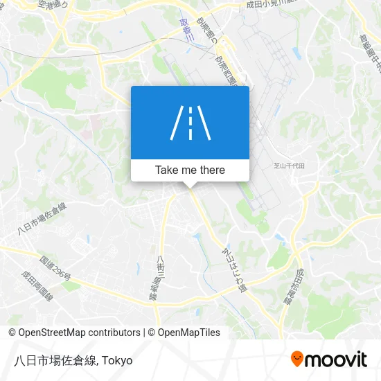 八日市場佐倉線 map