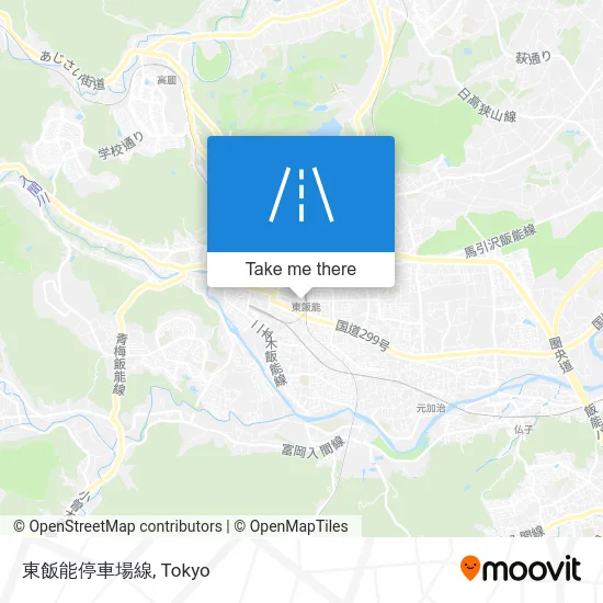 East Hanno Station Line map