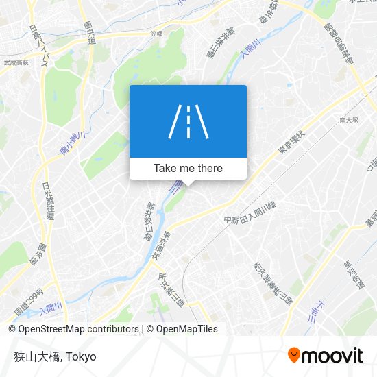 狭山大橋 map