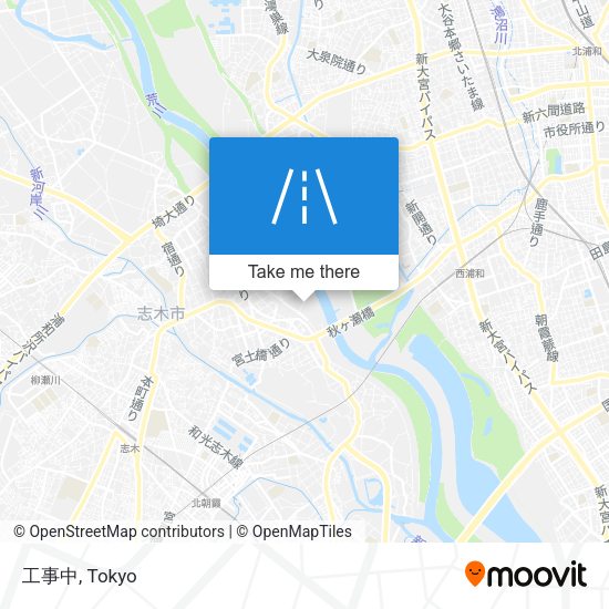 工事中 map