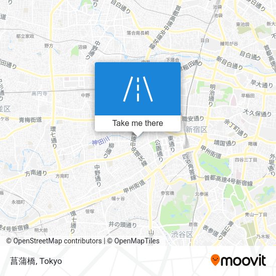 菖蒲橋 map