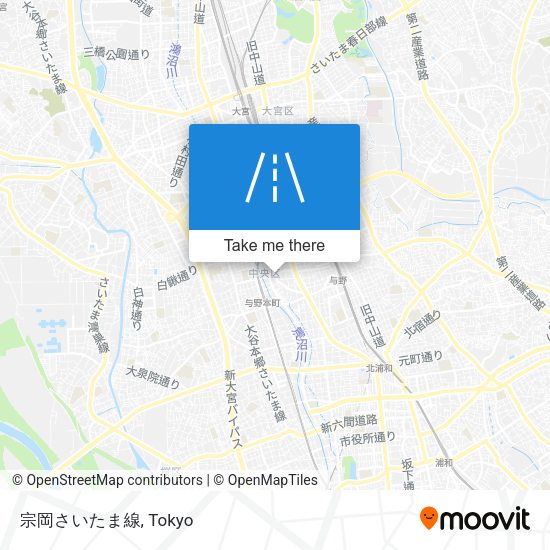 宗岡さいたま線 map
