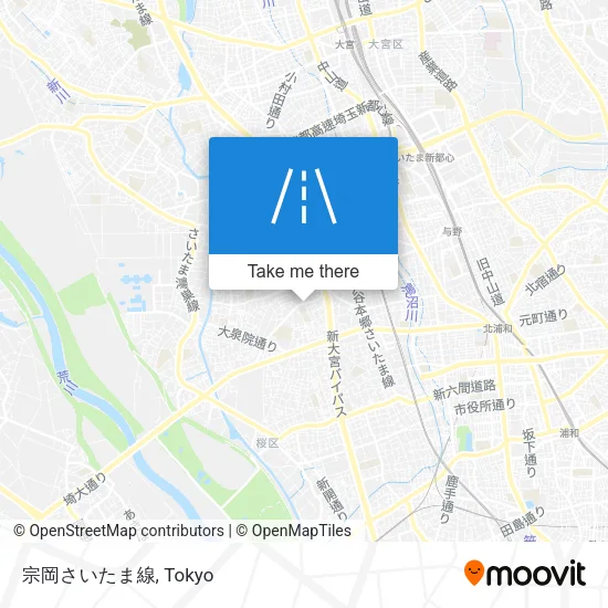 宗岡さいたま線 map