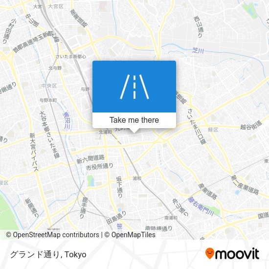 グランド通り map