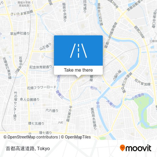 首都高速道路 map