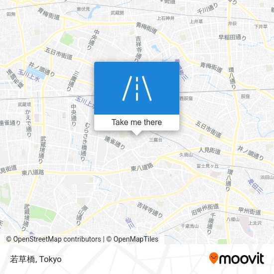 若草橋 map