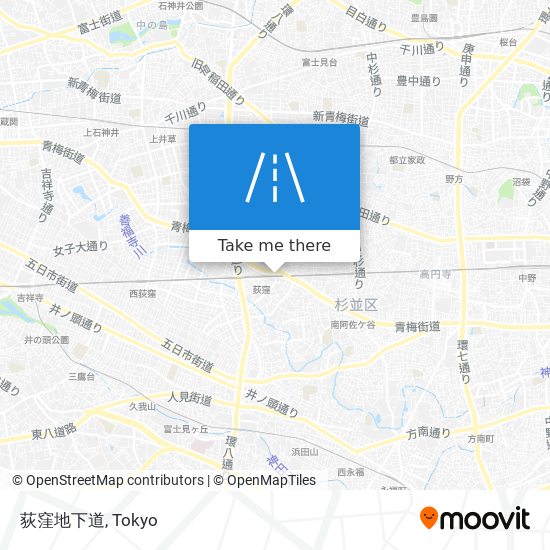 How To Get To 荻窪地下道 In 杉並区 By Bus Moovit