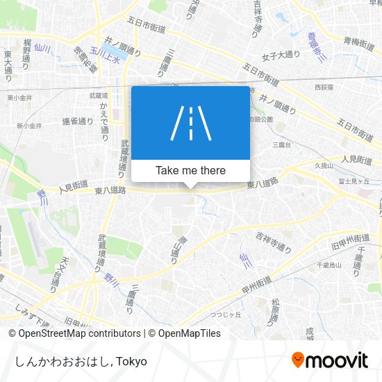 しんかわおおはし map