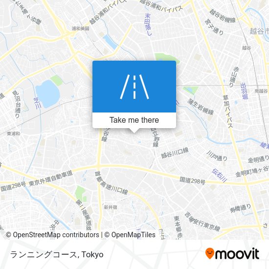 ランニングコース map