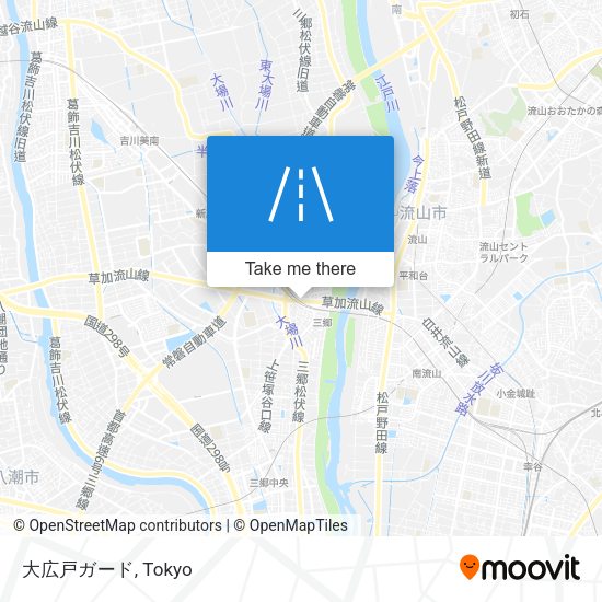 大広戸ガード map