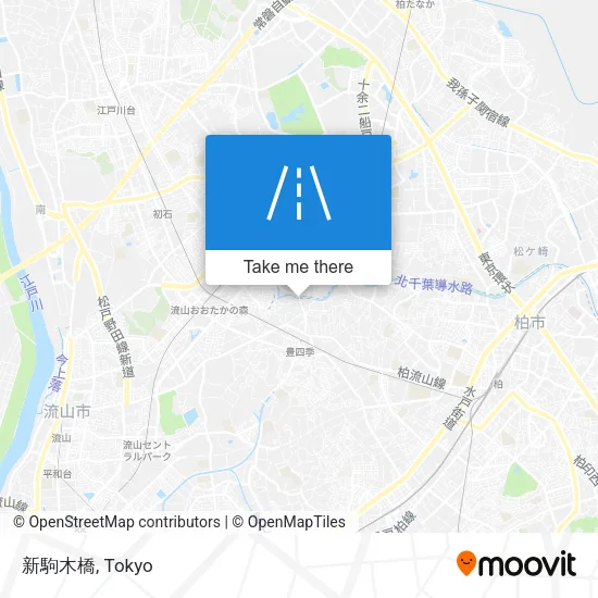 新駒木橋 map