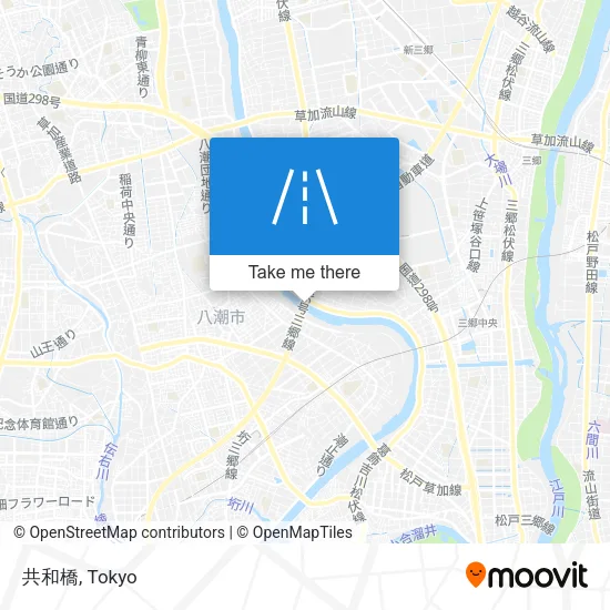 共和橋 map