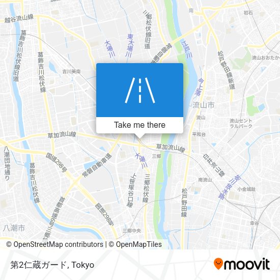 第2仁蔵ガード map