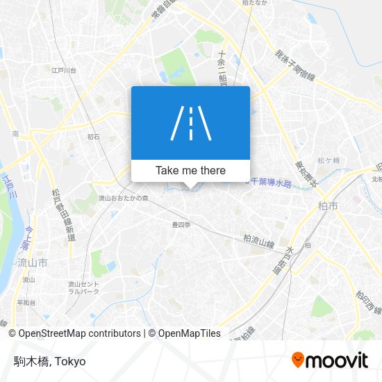 駒木橋 map