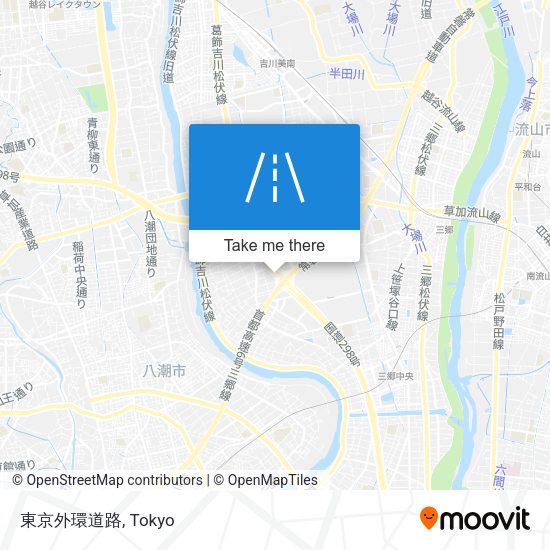 東京外環道路 map