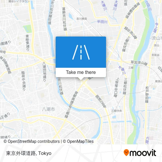 東京外環道路 map