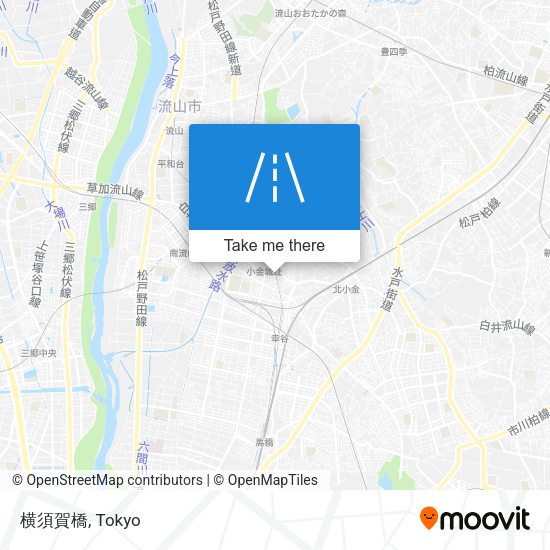 横須賀橋 map